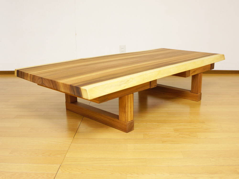 ダイニング用2枚脚 H1 TL-H1 (桜•楢•モンキーポッド•欅など)