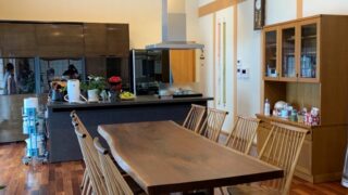 ウォールナットの一枚板