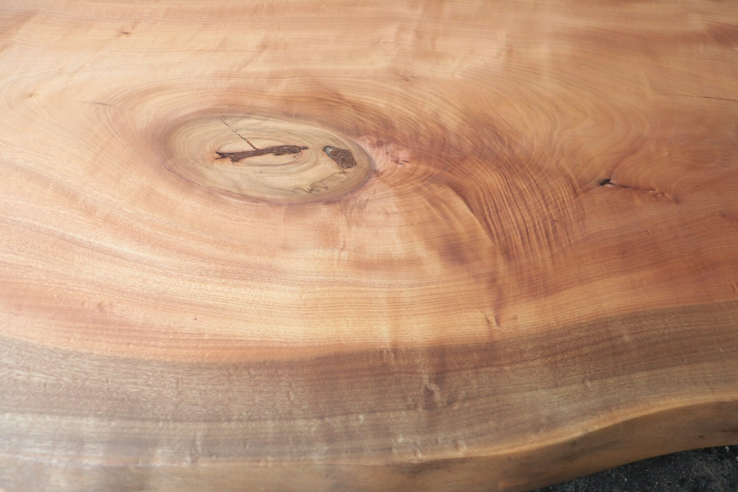 一枚板 タブ桜 1500 MS-7481 - 一枚板テーブル制作の手作り家具工房