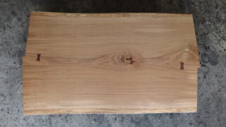 天板 楢（一枚板ずらしハギ） 1550 MS-7052 - 一枚板テーブル制作の