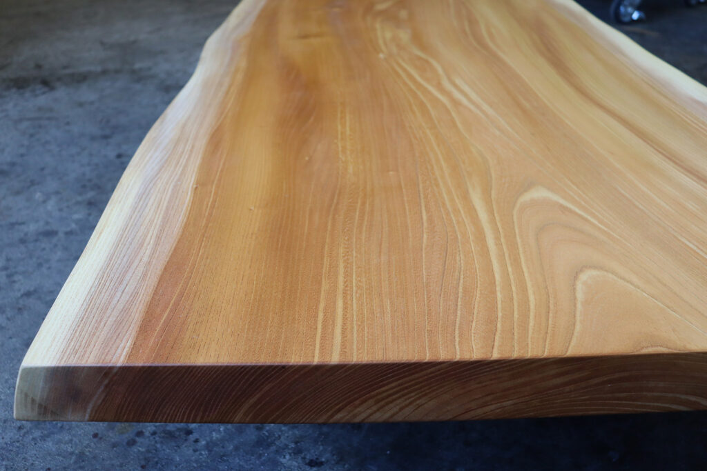 一枚板 欅 幅1500×奥850~910×厚61(mm) MS-7835