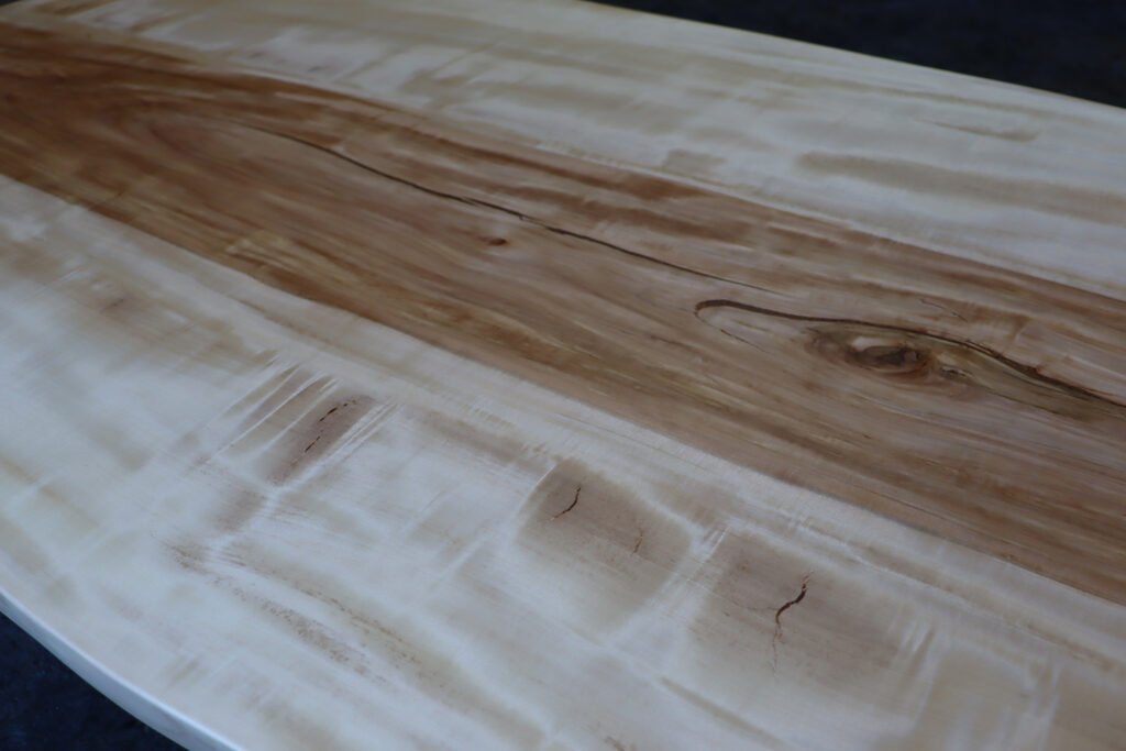 一枚板　栃　幅1500×奥800～920×厚55（ｍｍ）　MS-7836