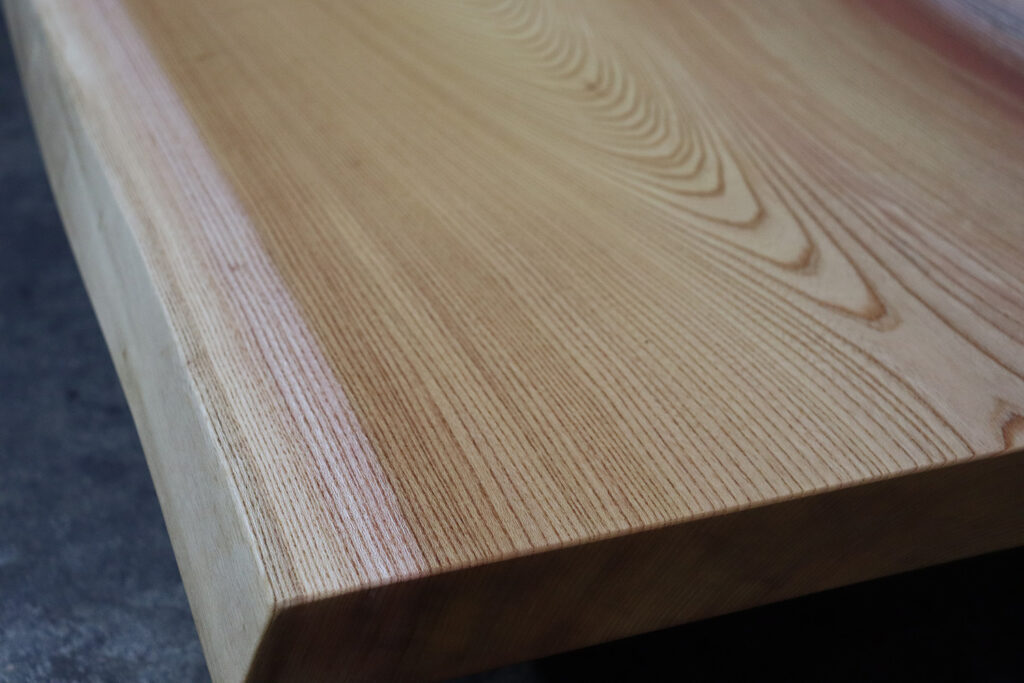 一枚板　欅　幅1300×奥680～730×厚50（ｍｍ）　MS-7863