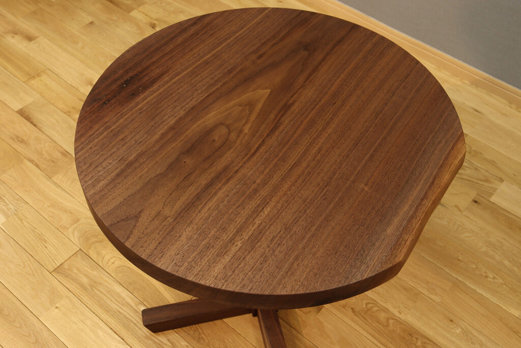 komaru-Hi　ウォールナット　600丸×高600（ｍｍ）　MS-7851